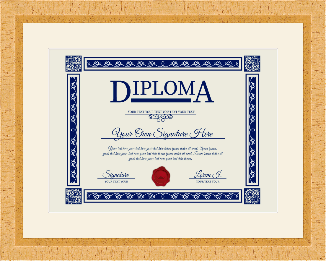 Diploma Frame (9" x 11")