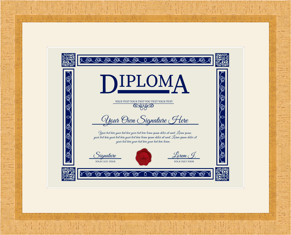 Diploma Frame (8"x10")