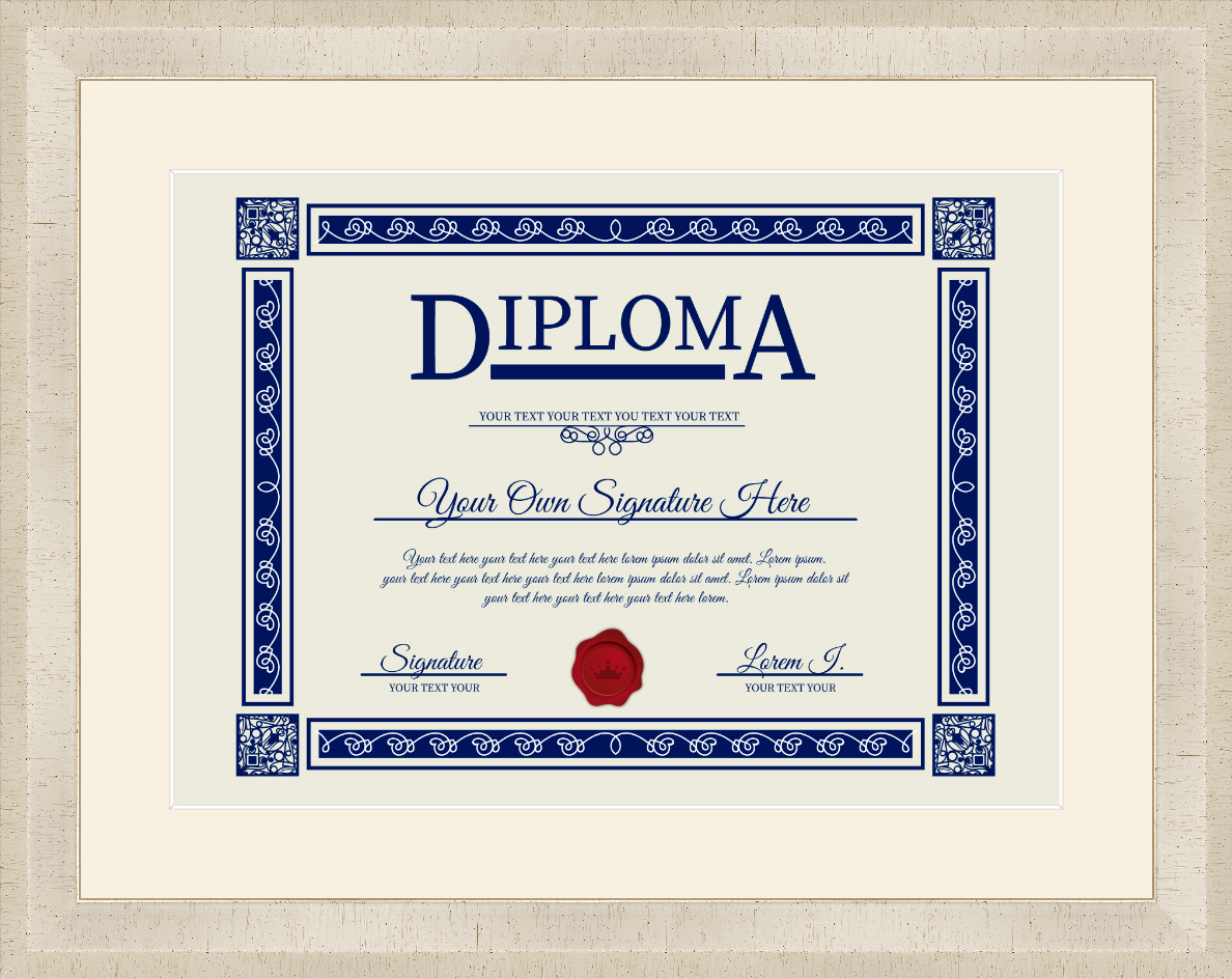 Diploma Frame (11" x 14")