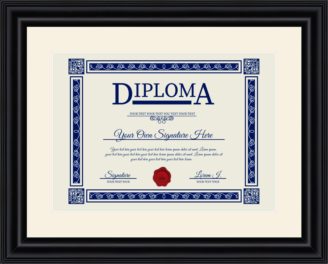 Diploma Frame (9" x 11")