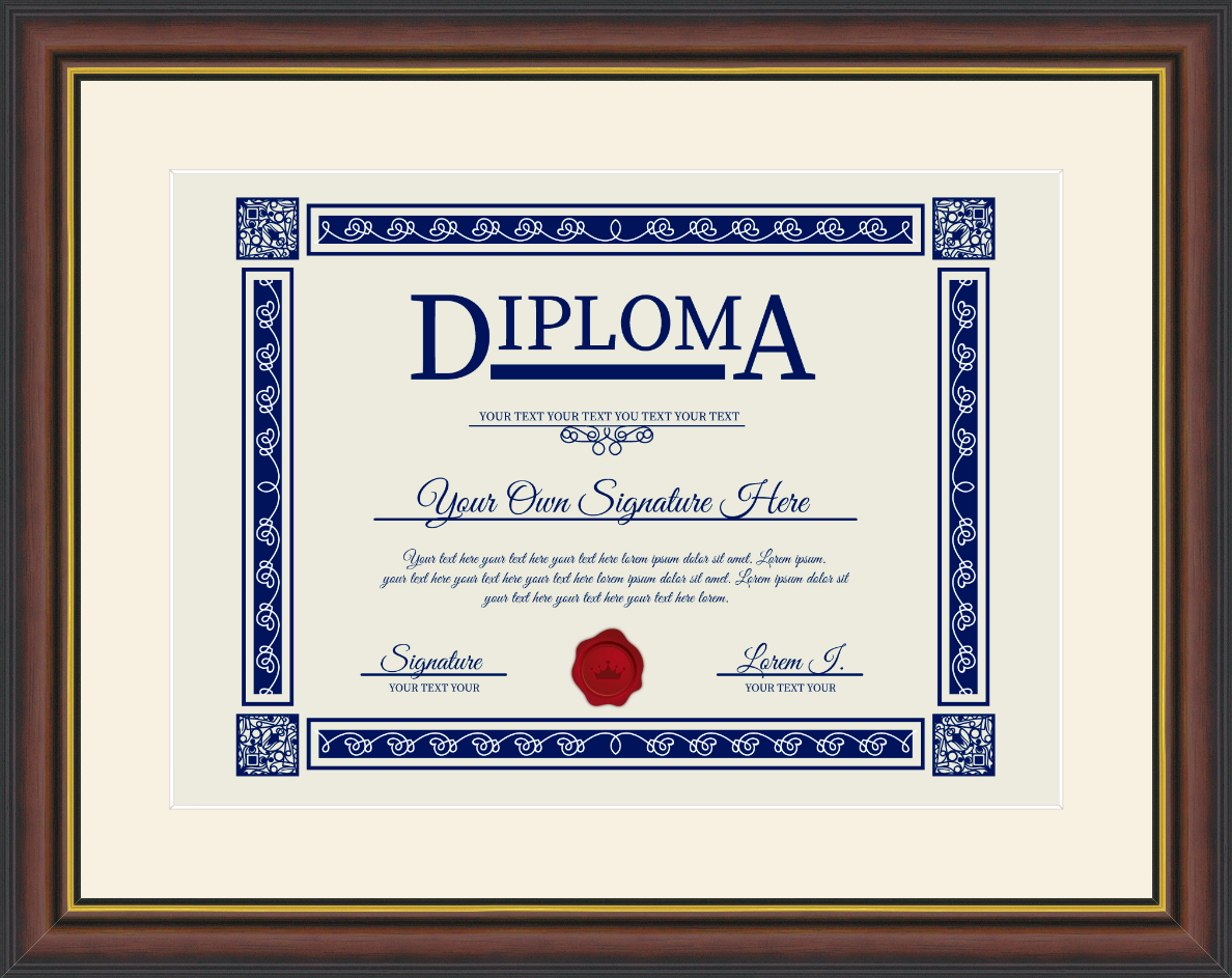 Diploma Frame (11" x 14")