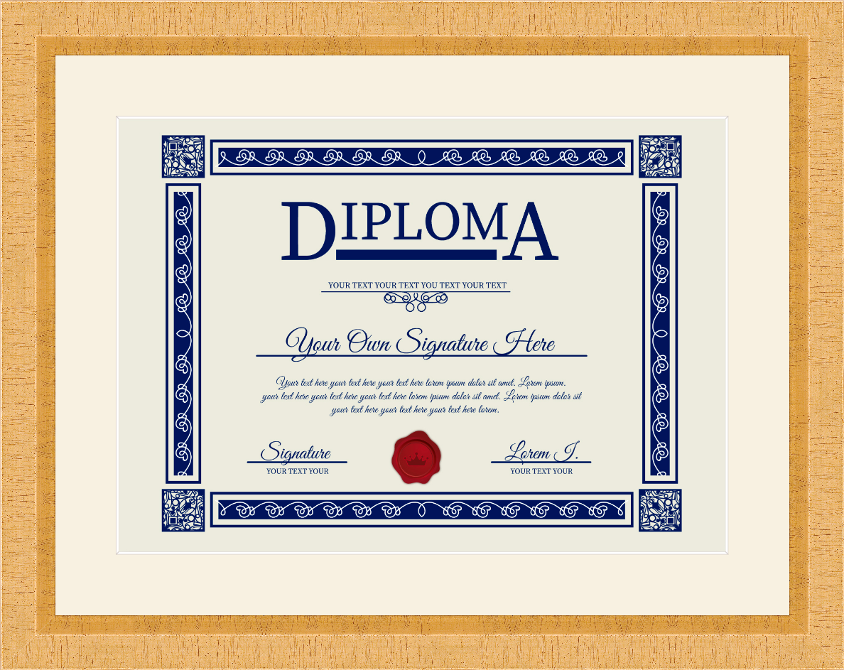 Diploma Frame (11" x 14")