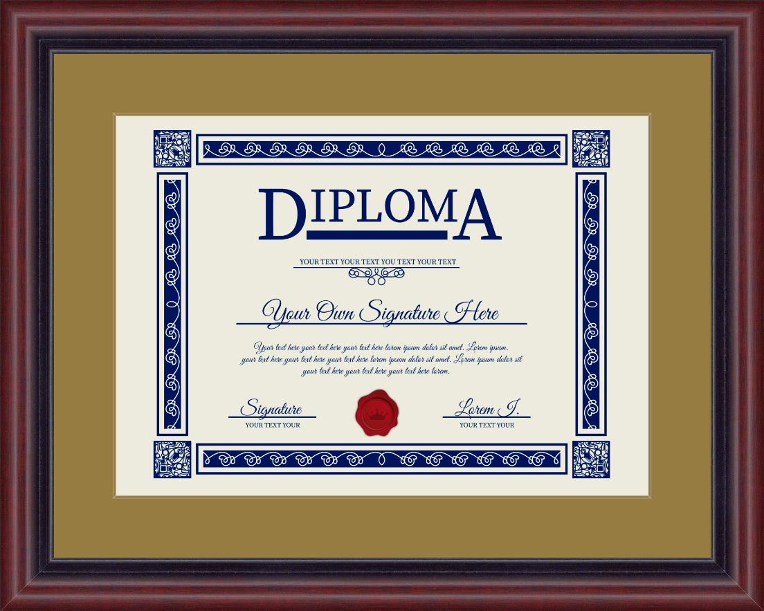 Diploma Frame (9" x 11")