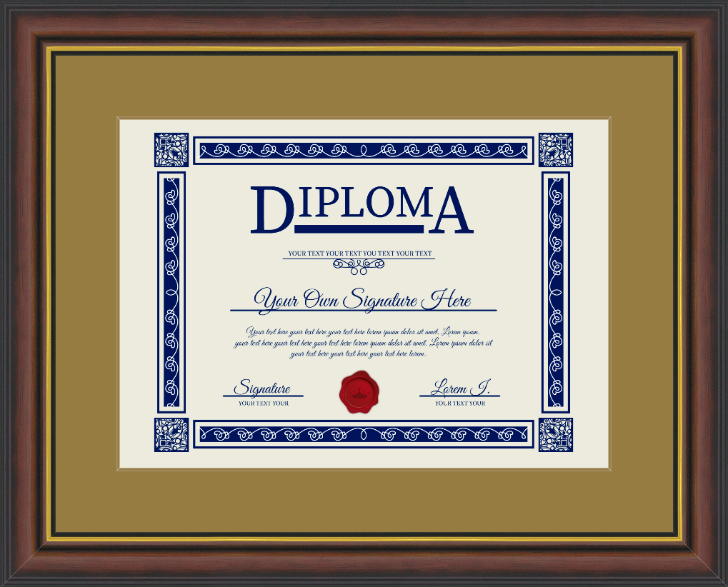 Diploma Frame (8"x10")