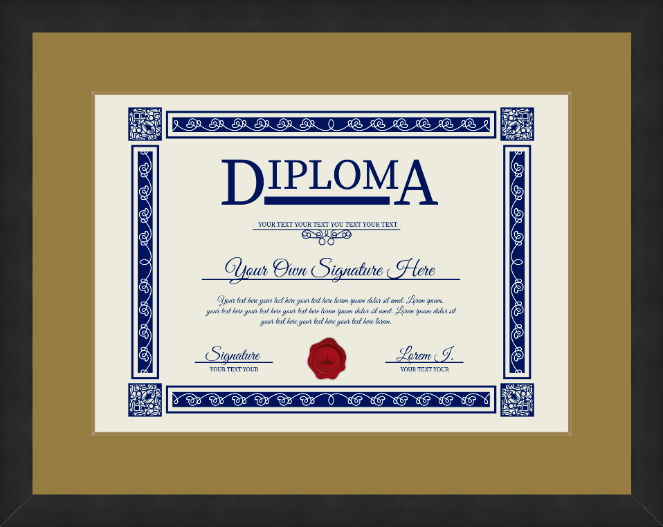 Diploma Frame (8"x10")