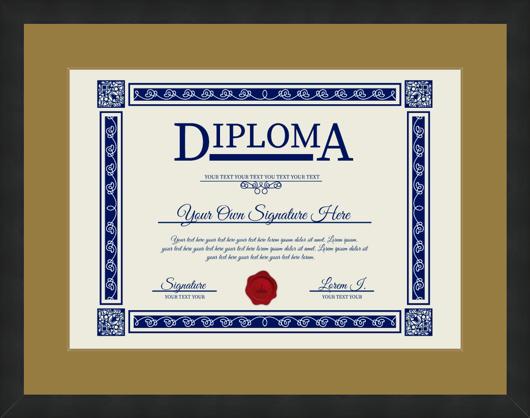 Diploma Frame (9" x 11")