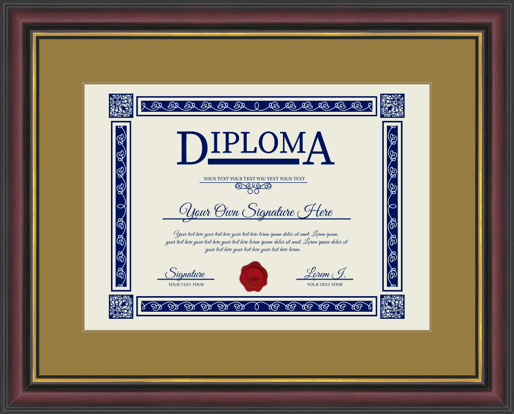 Diploma Frame (8"x10")