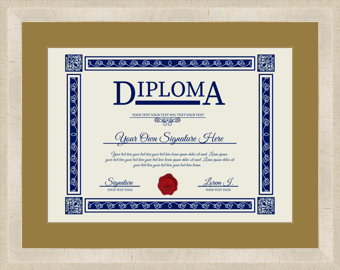 Diploma Frame (11" x 14")