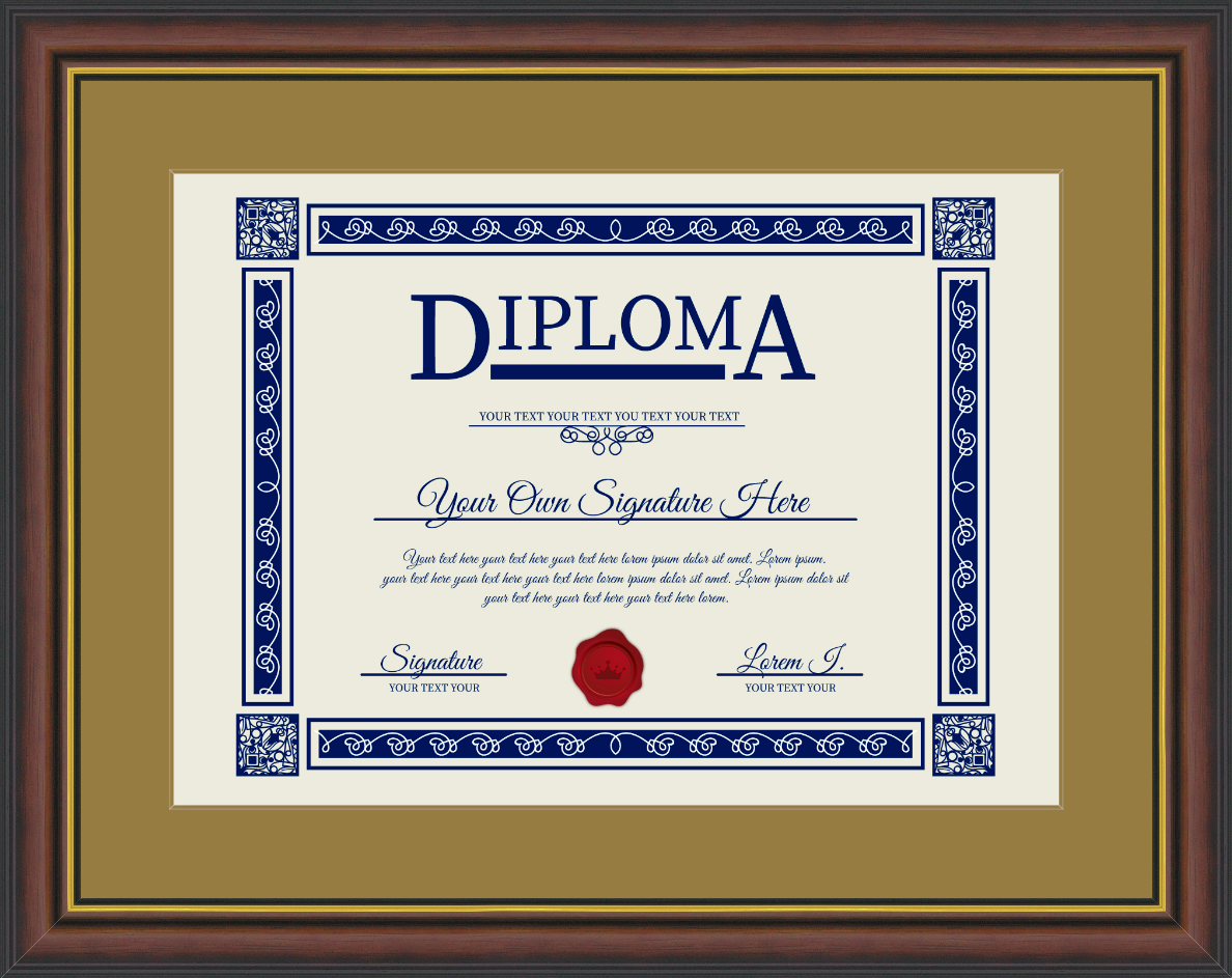 Diploma Frame (11" x 14")