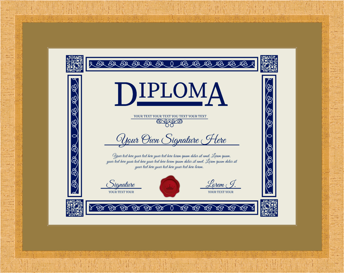 Diploma Frame (11" x 14")