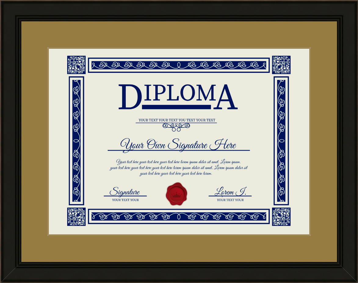Diploma Frame (11" x 14")