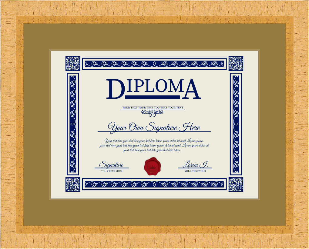 Diploma Frame (8"x10")