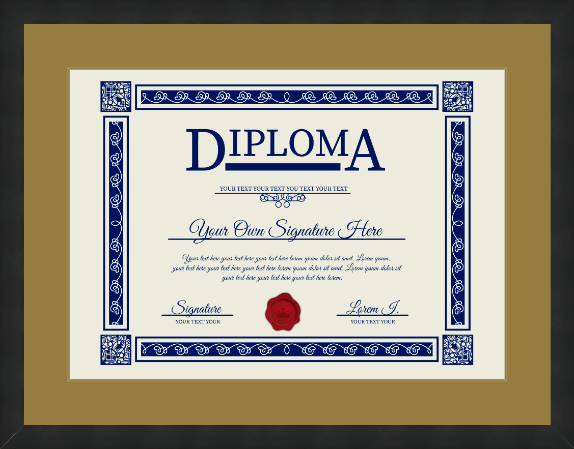 Diploma Frame (11" x 14")