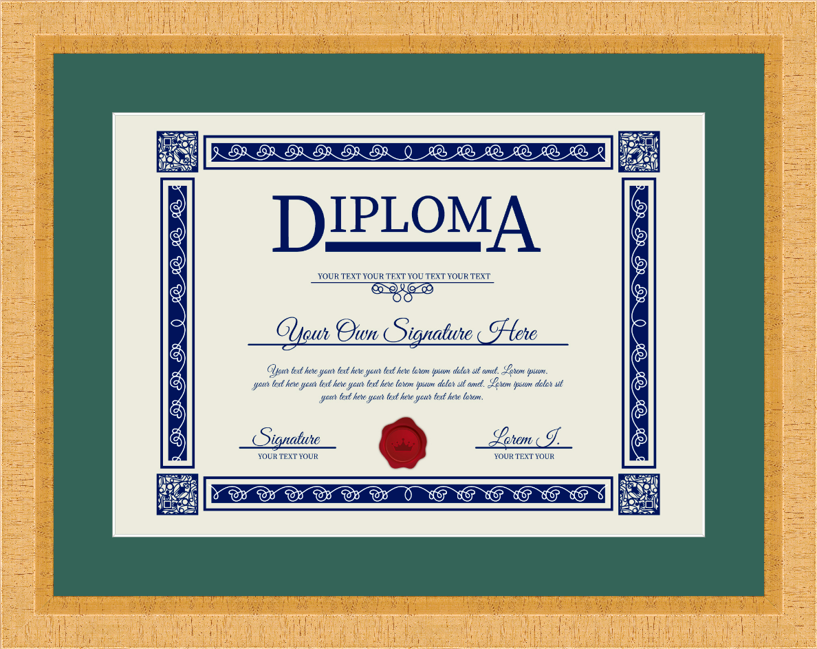 Diploma Frame (11" x 14")