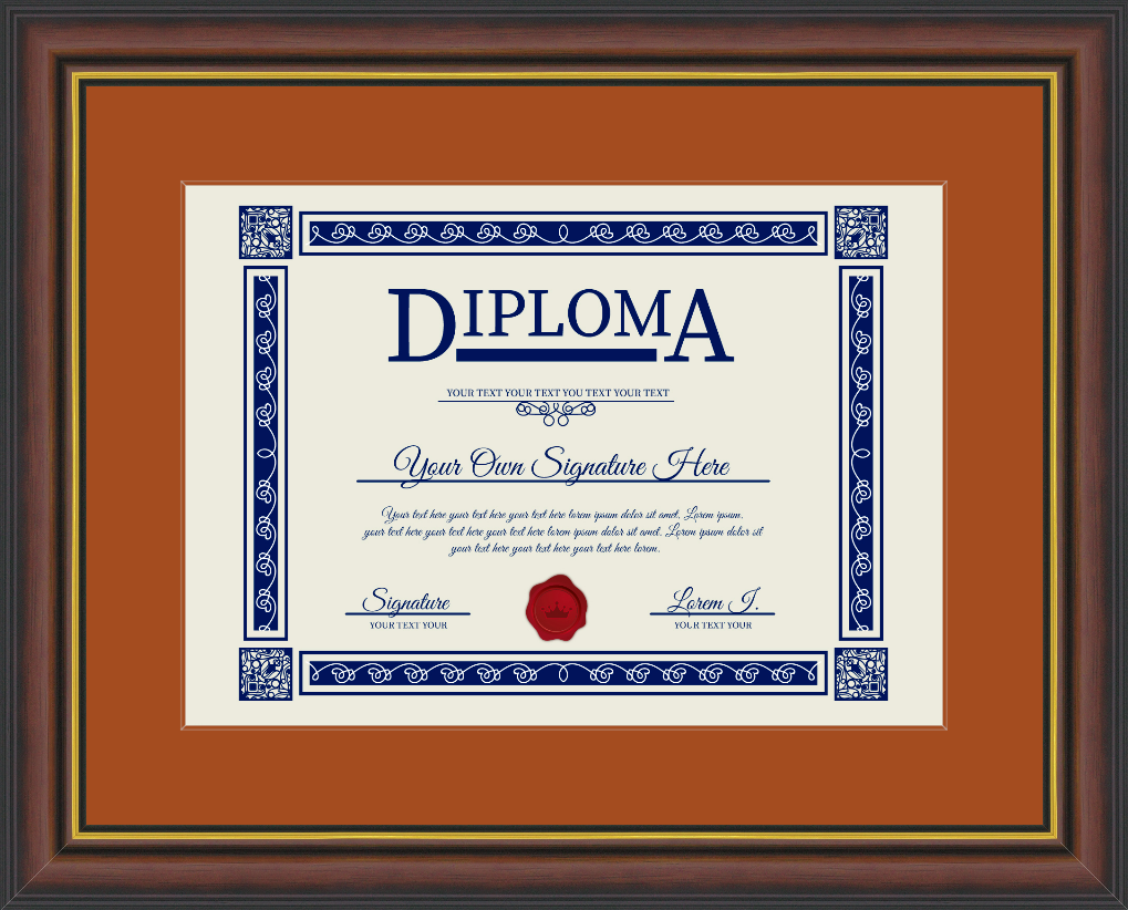 Diploma Frame (8"x10")