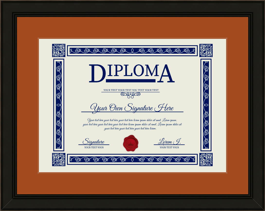 Diploma Frame (9" x 11")