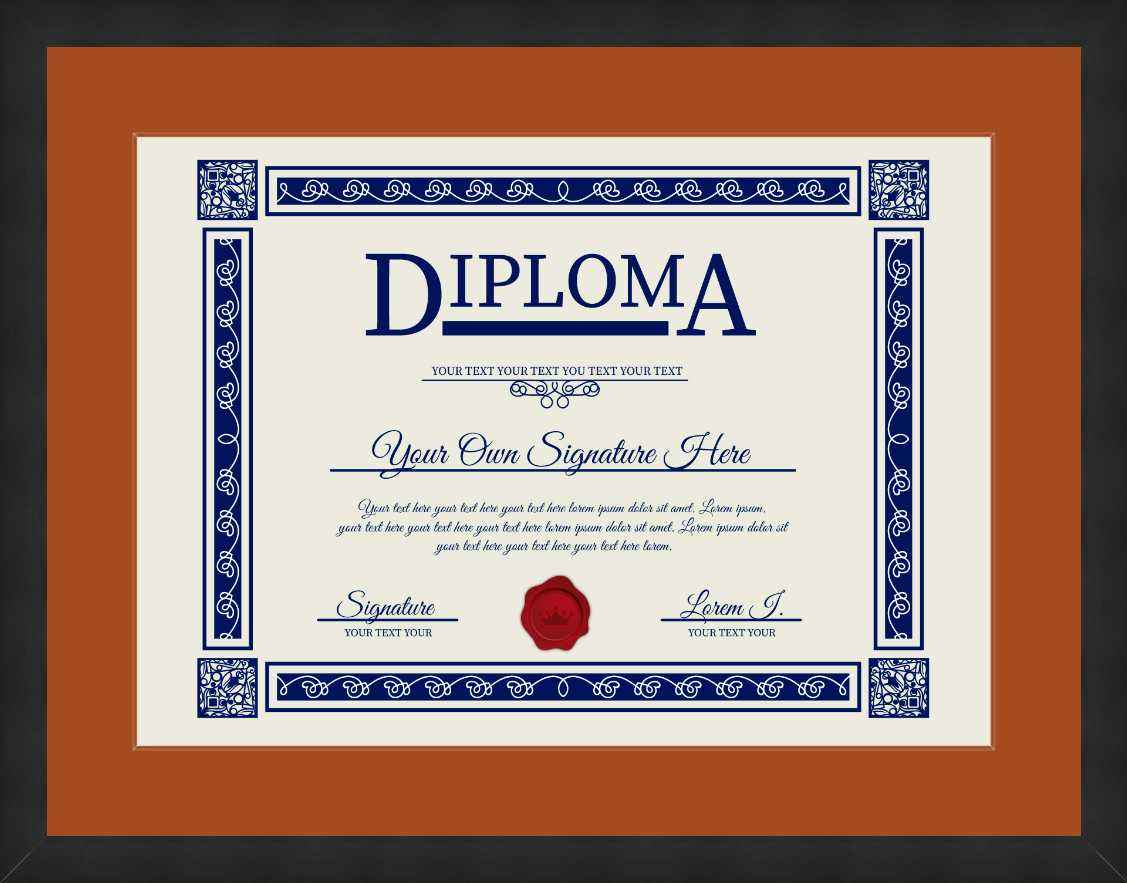 Diploma Frame (11" x 14")