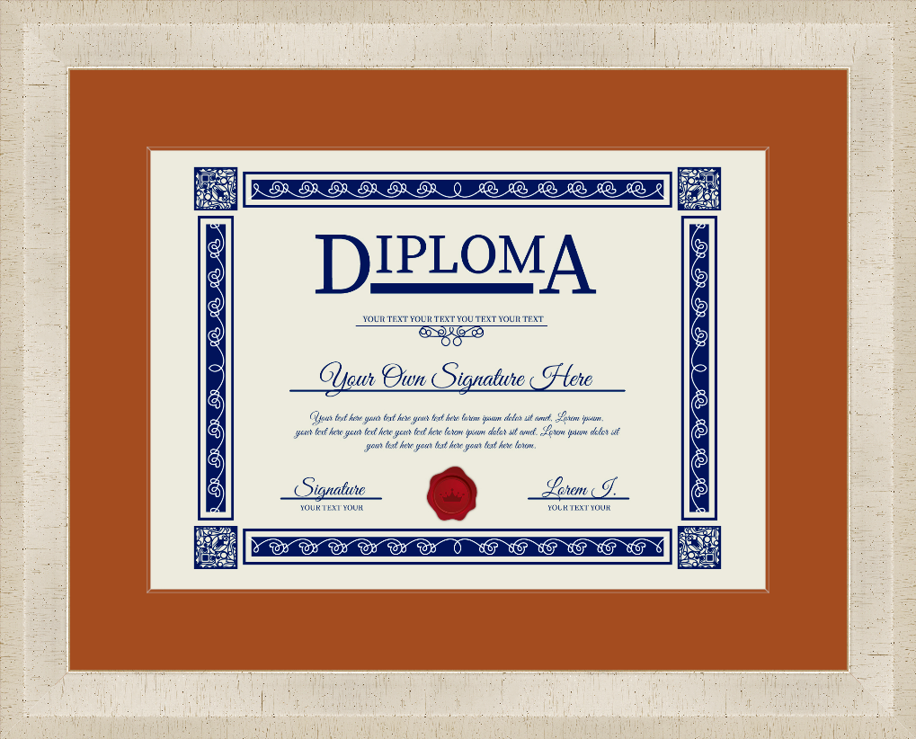 Diploma Frame (8"x10")