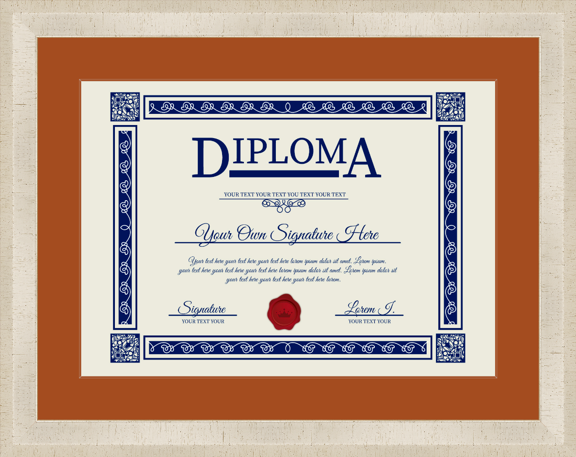 Diploma Frame (11" x 14")