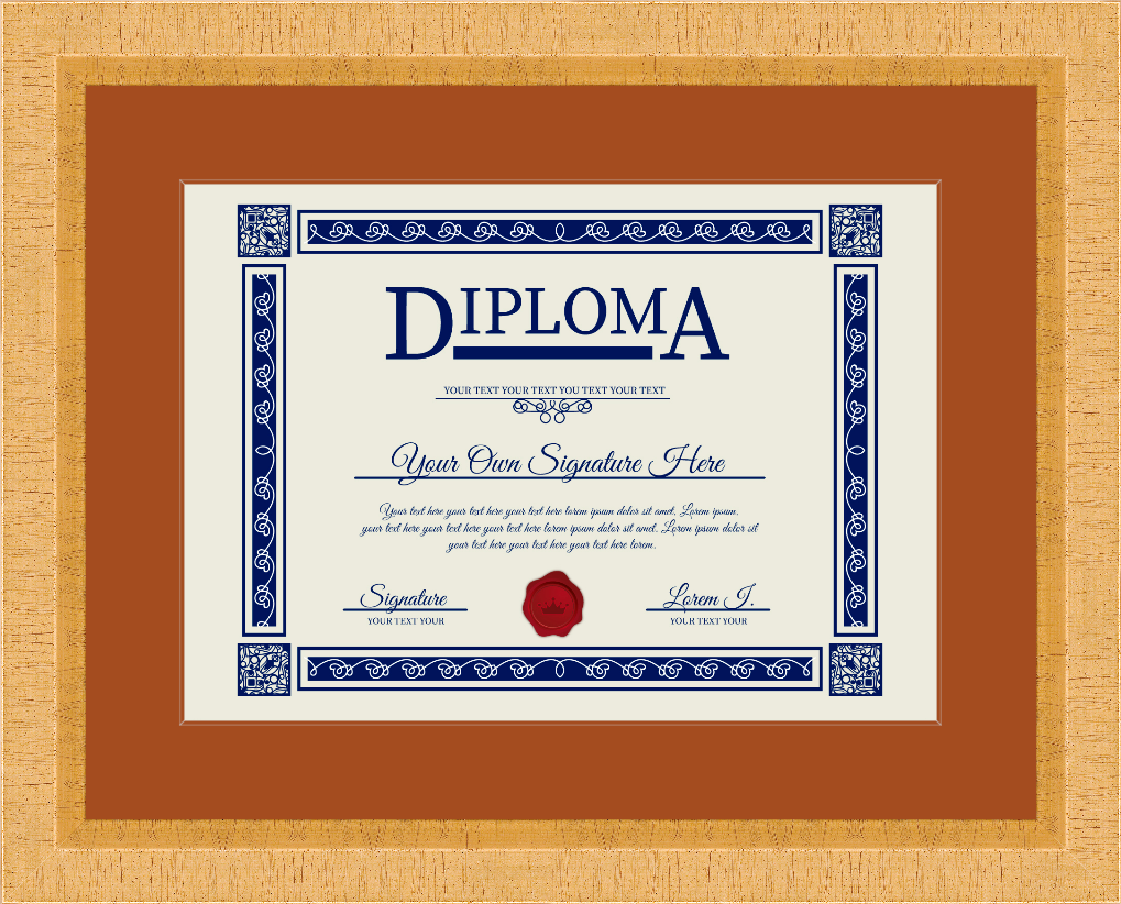Diploma Frame (8"x10")