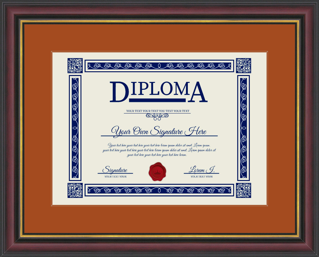 Diploma Frame (8"x10")
