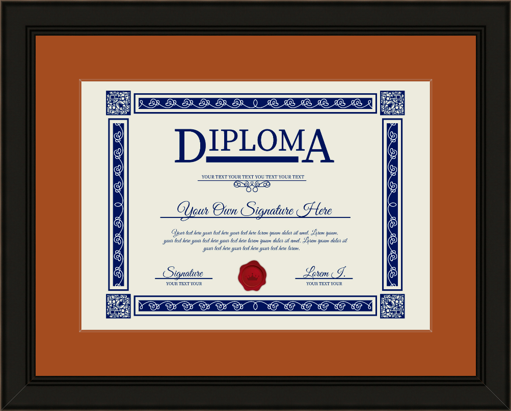 Diploma Frame (8"x10")