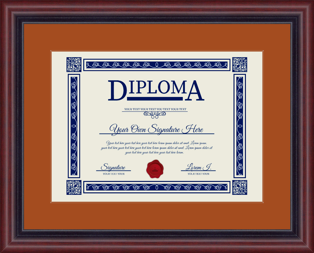 Diploma Frame (8"x10")