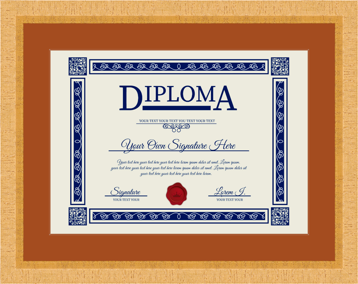 Diploma Frame (11" x 14")