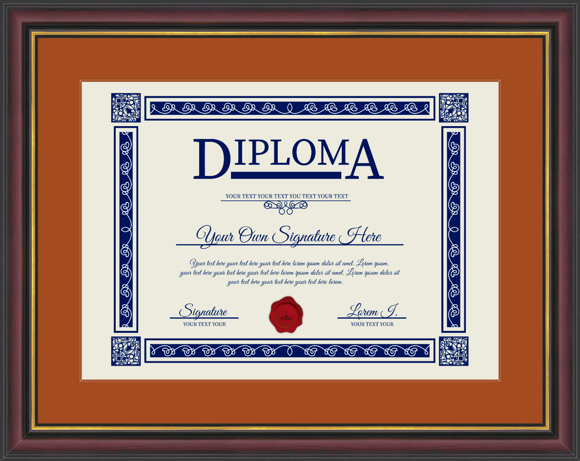 Diploma Frame (11" x 14")