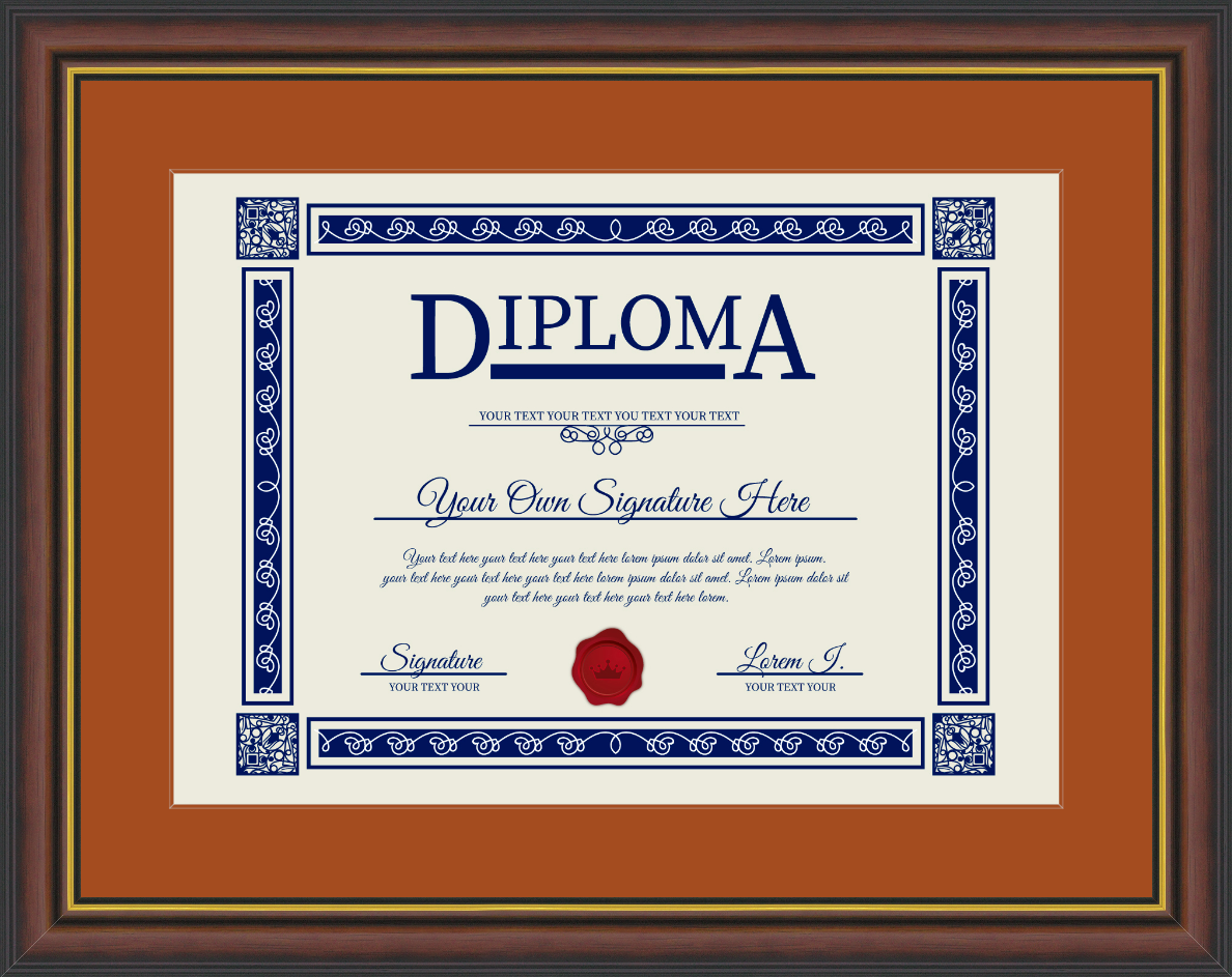 Diploma Frame (11" x 14")