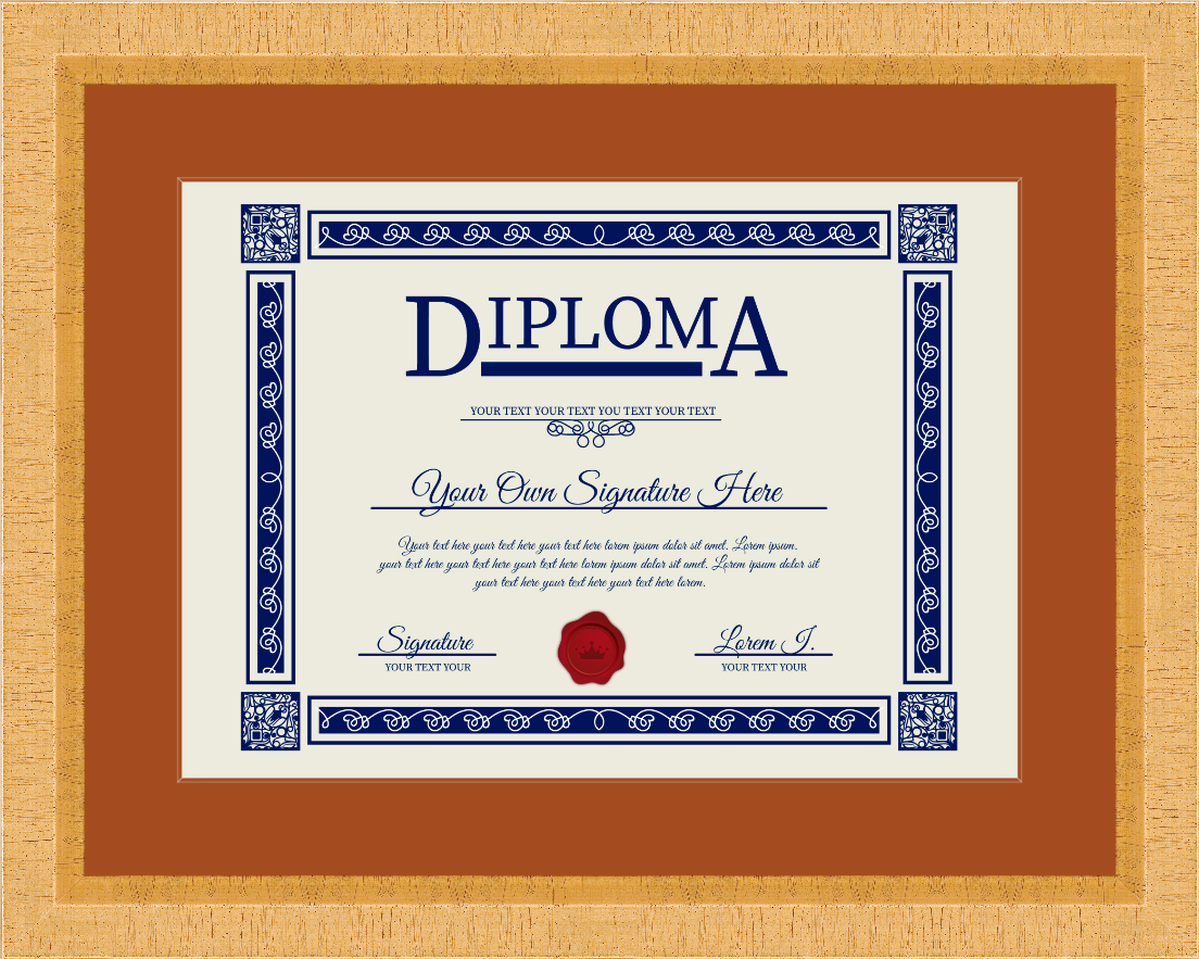 Diploma Frame (9" x 11")