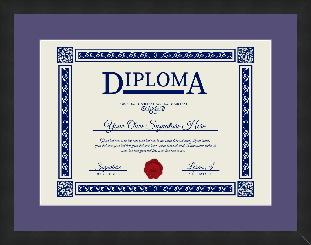 Diploma Frame (9" x 11")