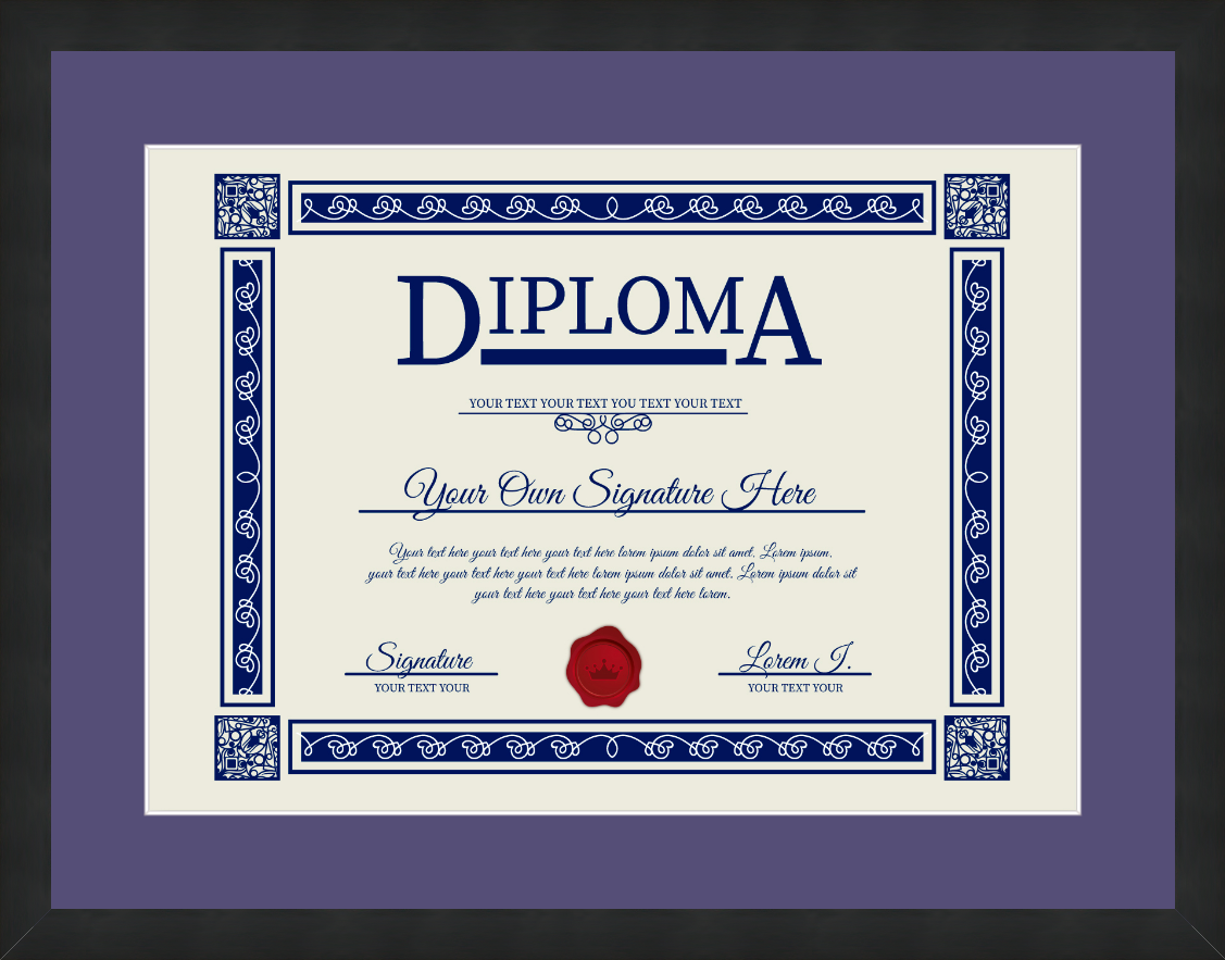 Diploma Frame (11" x 14")
