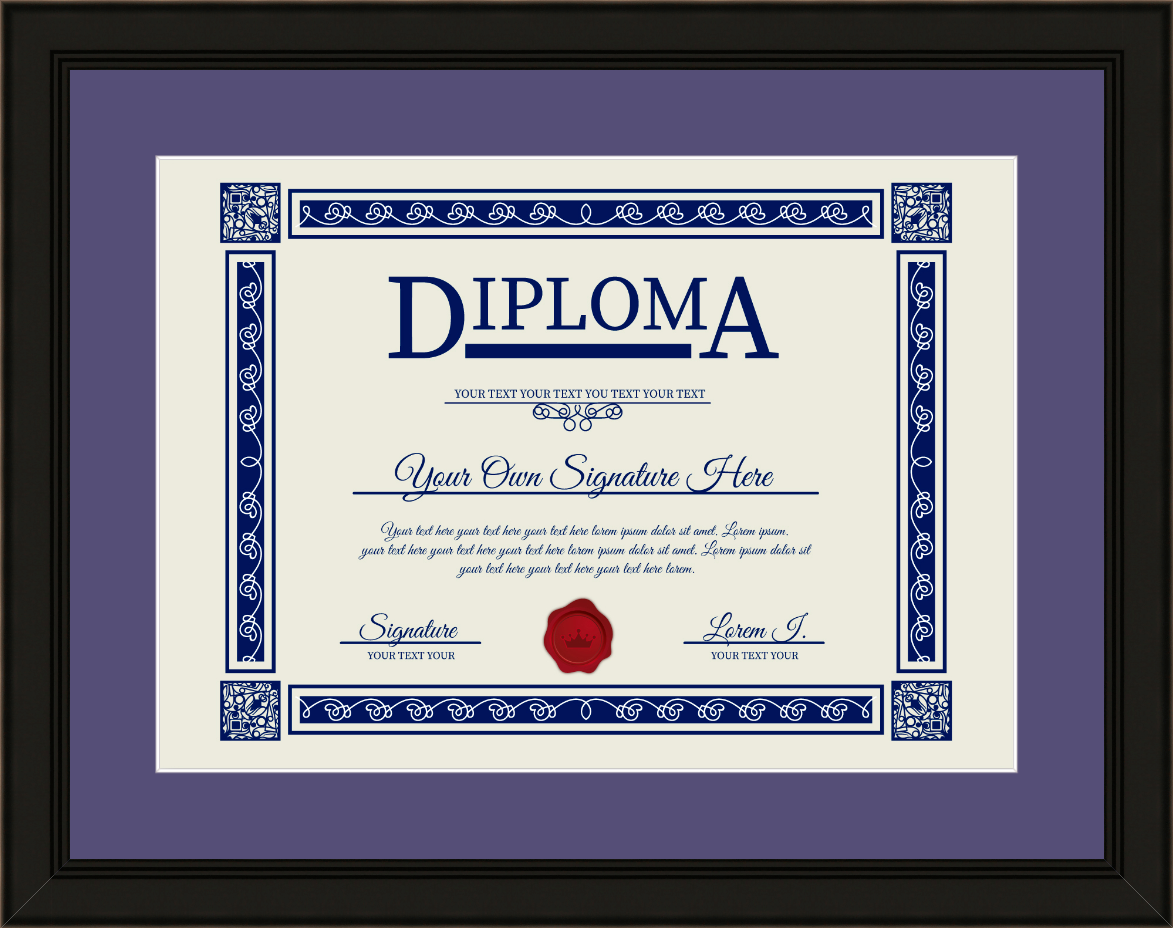 Diploma Frame (11" x 14")