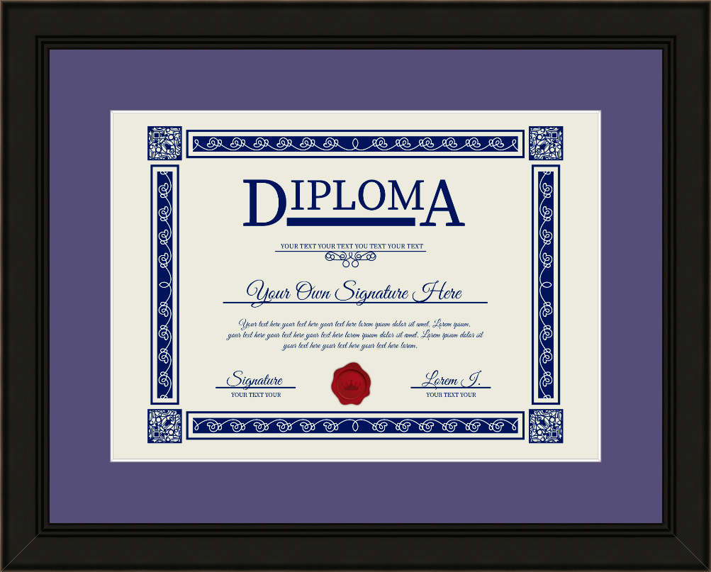 Diploma Frame (8"x10")