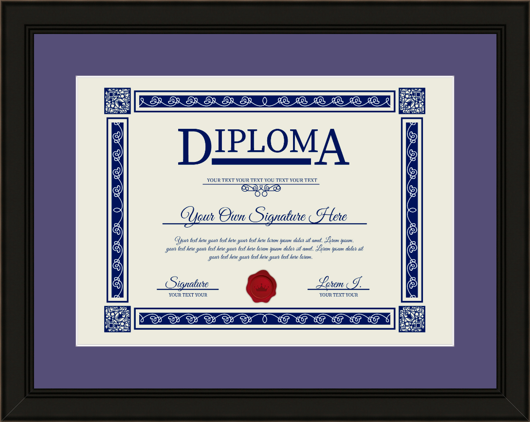 Diploma Frame (9" x 11")