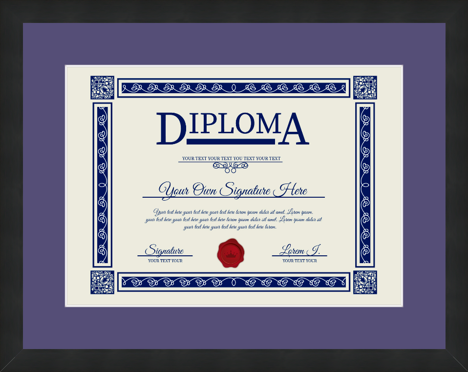 Diploma Frame (8"x10")