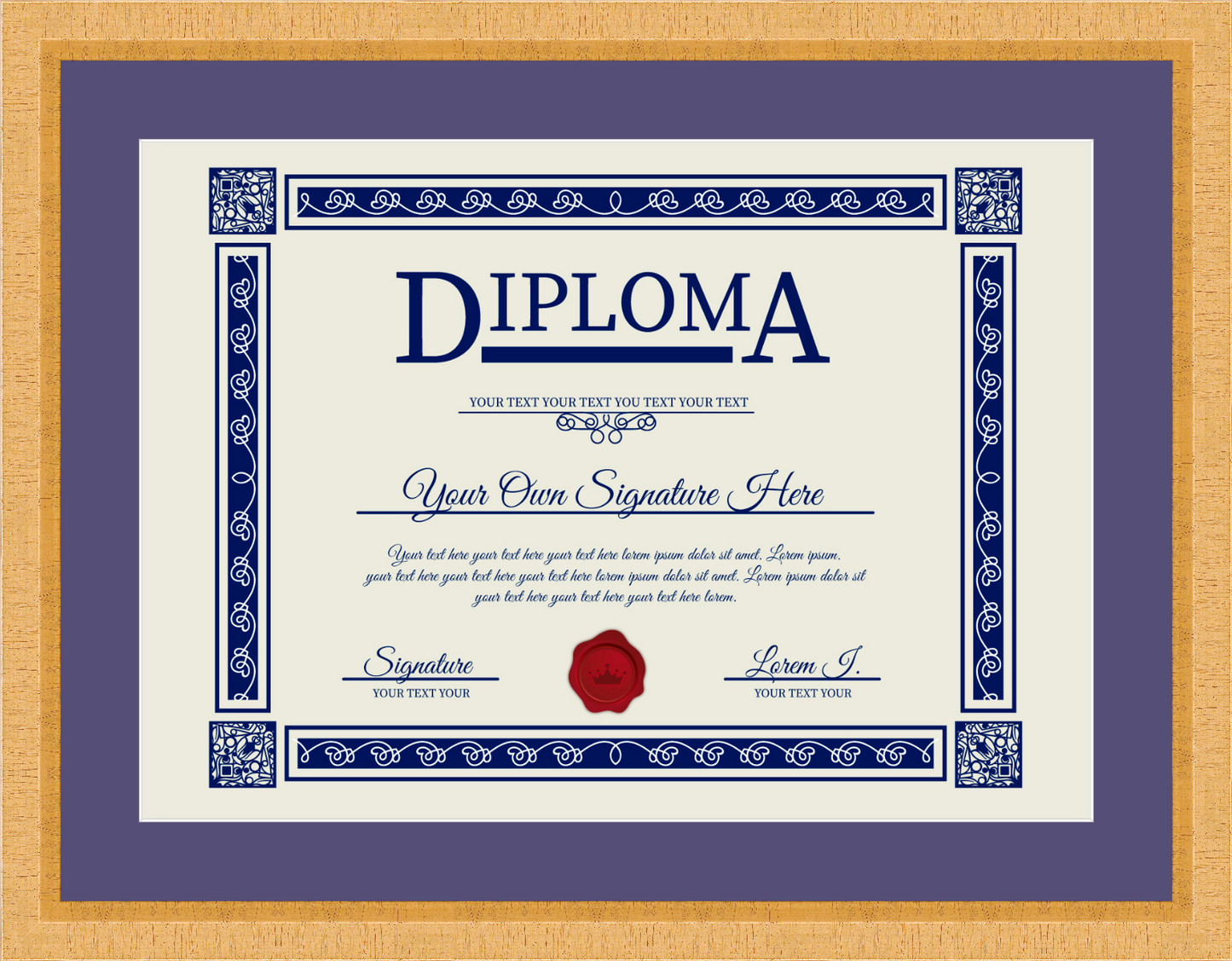 Diploma Frame (16"x20")