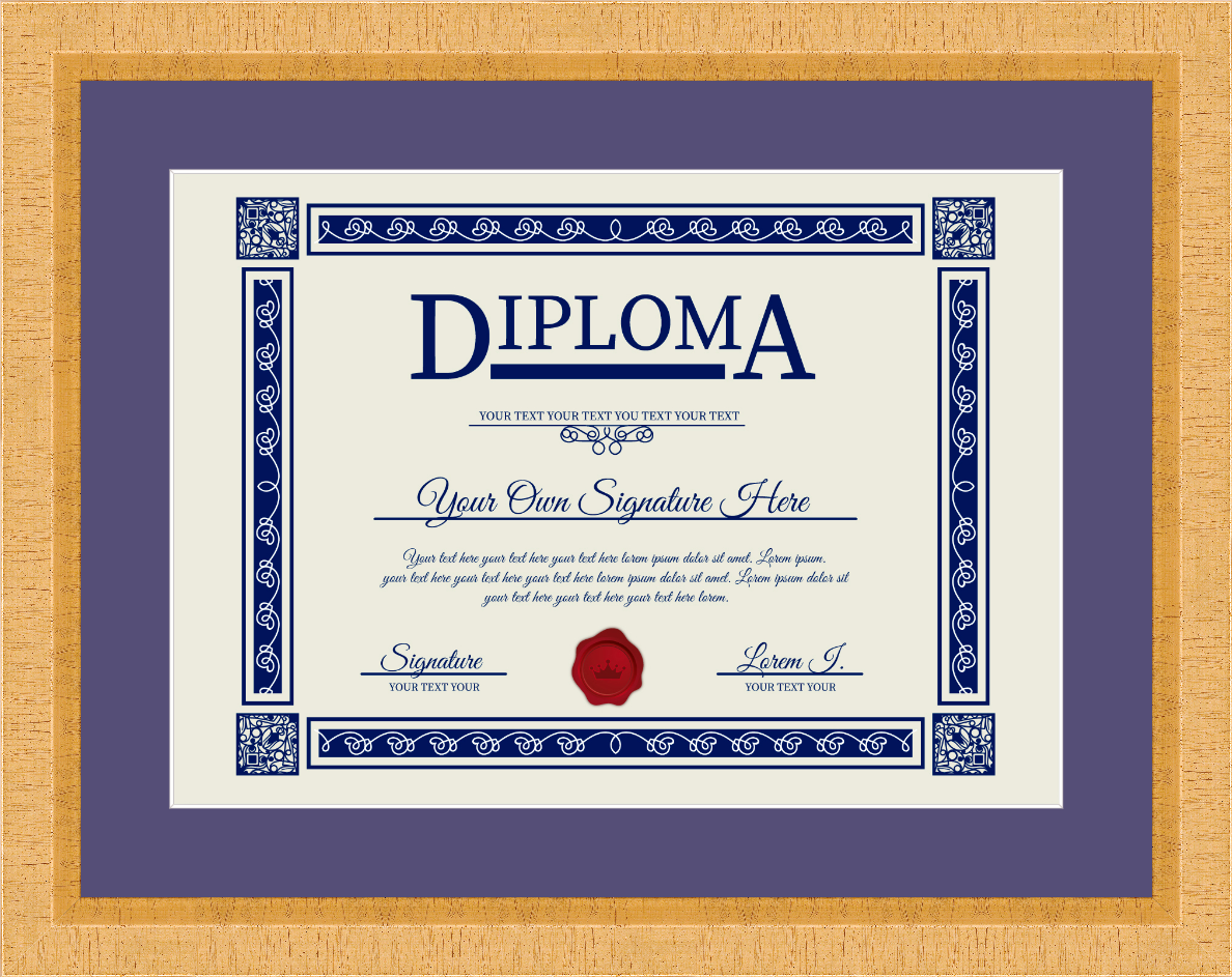 Diploma Frame (11" x 14")