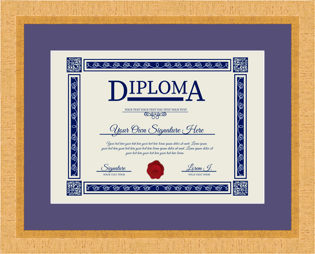 Diploma Frame (8"x10")