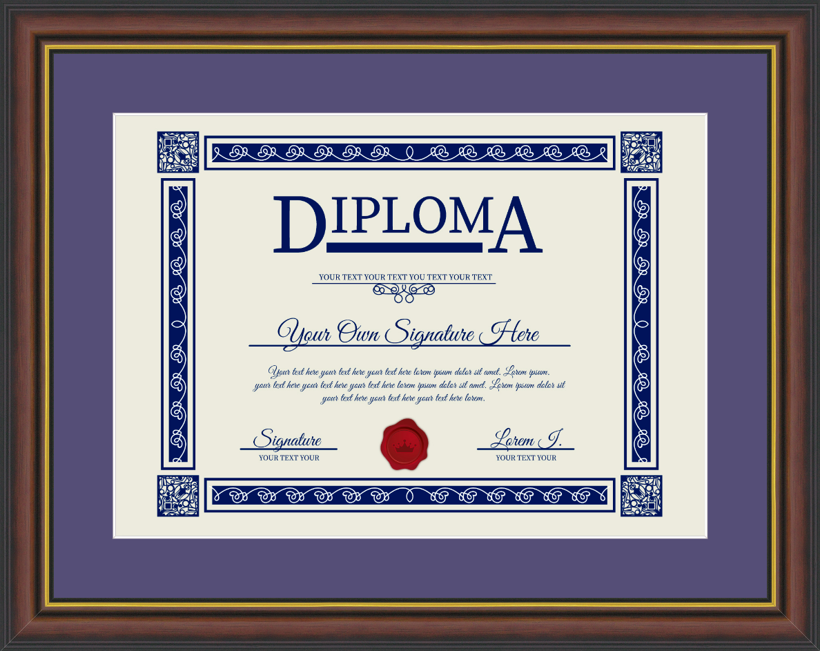 Diploma Frame (11" x 14")