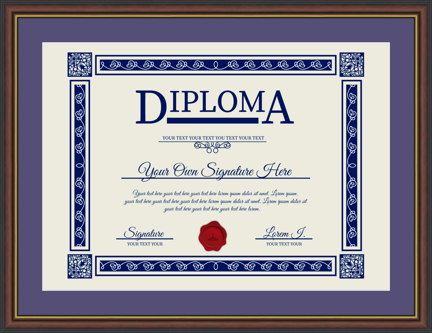 Diploma Frame (20"x24")