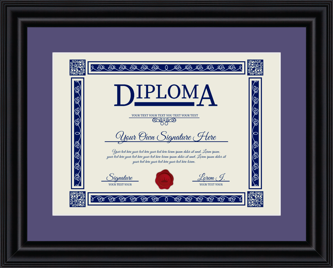 Diploma Frame (9" x 11")