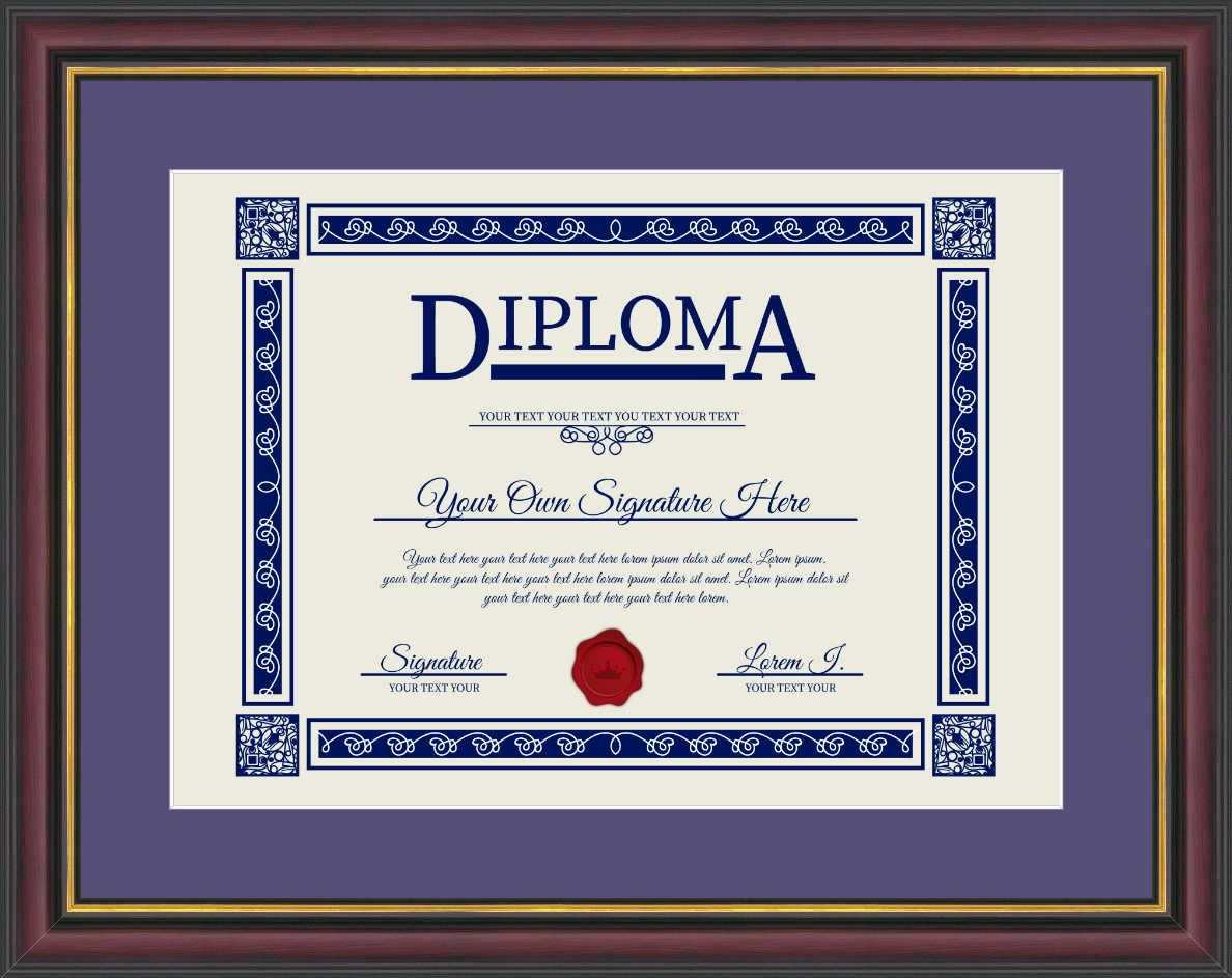 Diploma Frame (11" x 14")