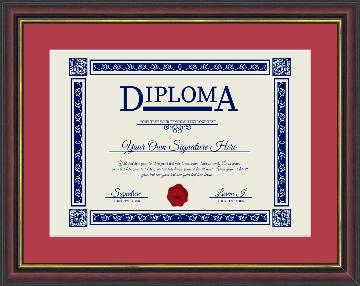 Diploma Frame (11" x 14")