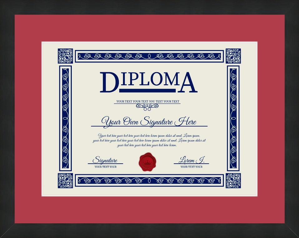 Diploma Frame (8"x10")