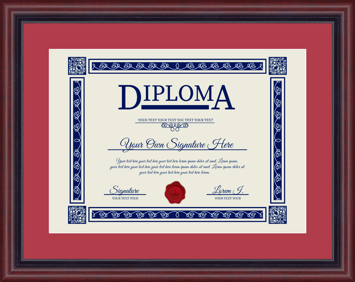Diploma Frame (11" x 14")