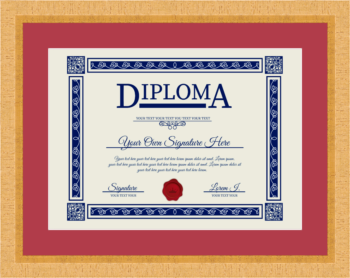 Diploma Frame (11" x 14")