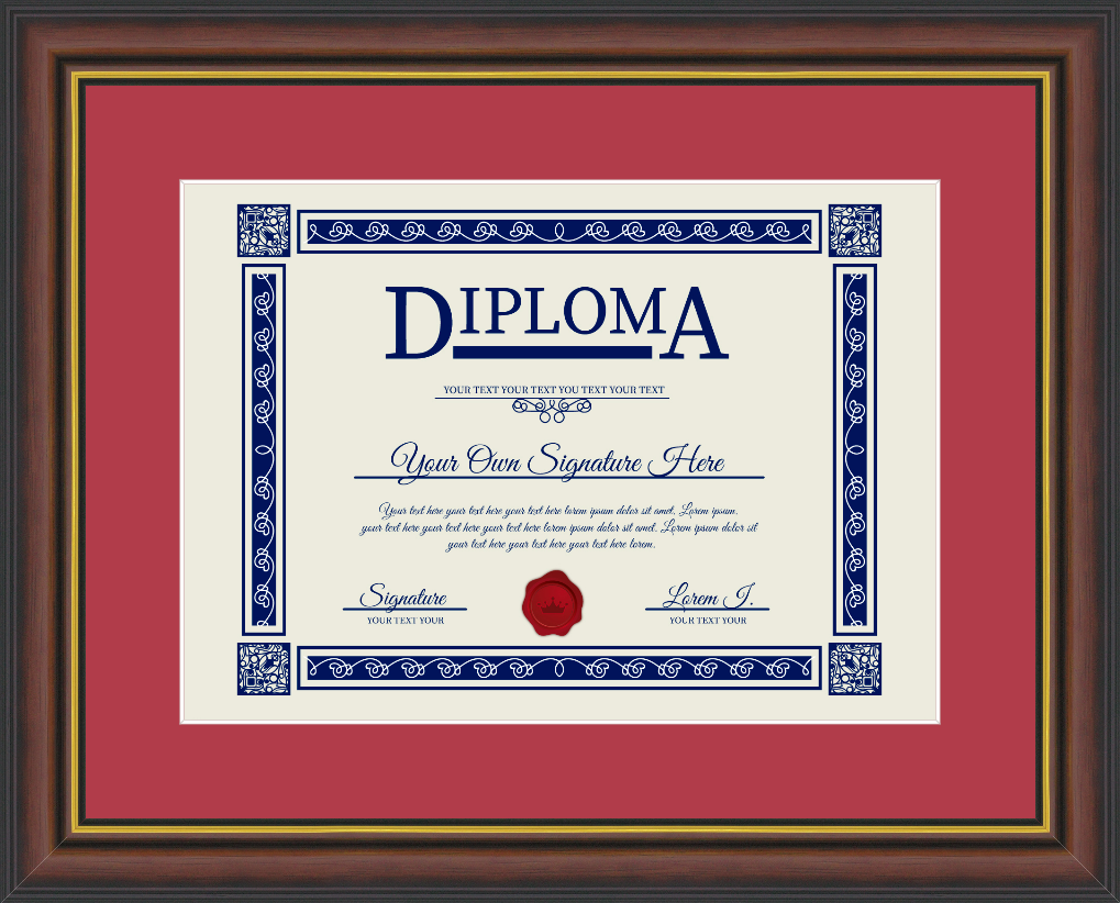 Diploma Frame (8"x10")