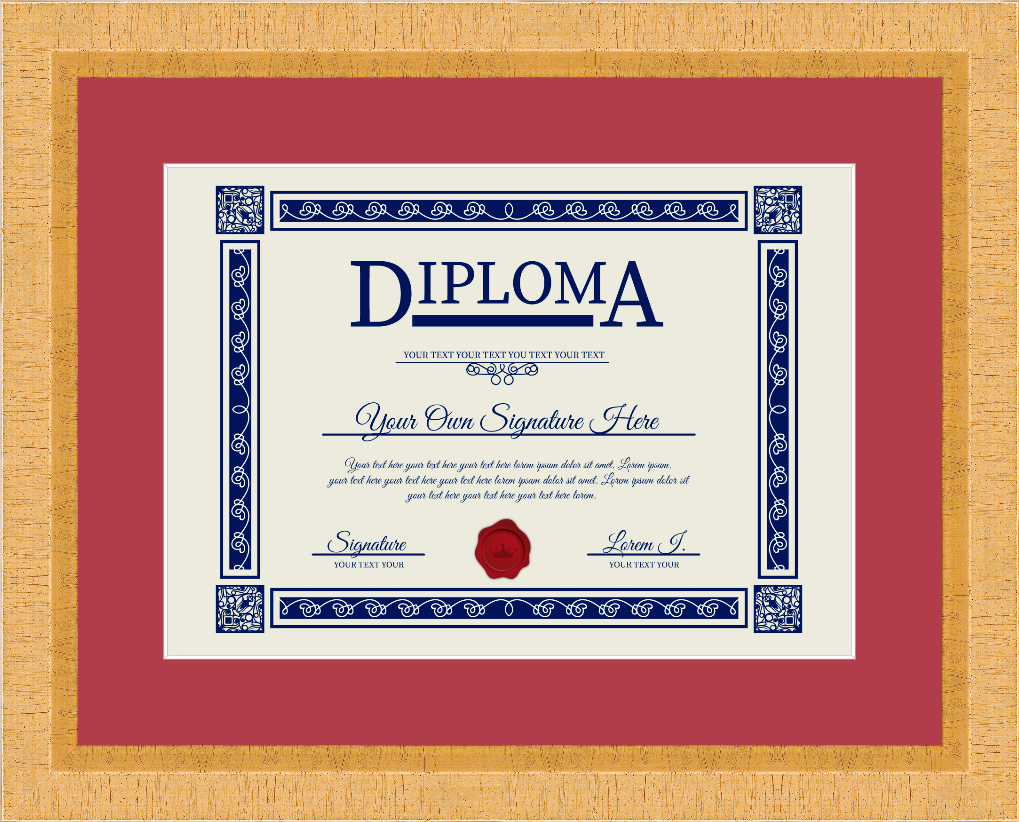 Diploma Frame (8"x10")